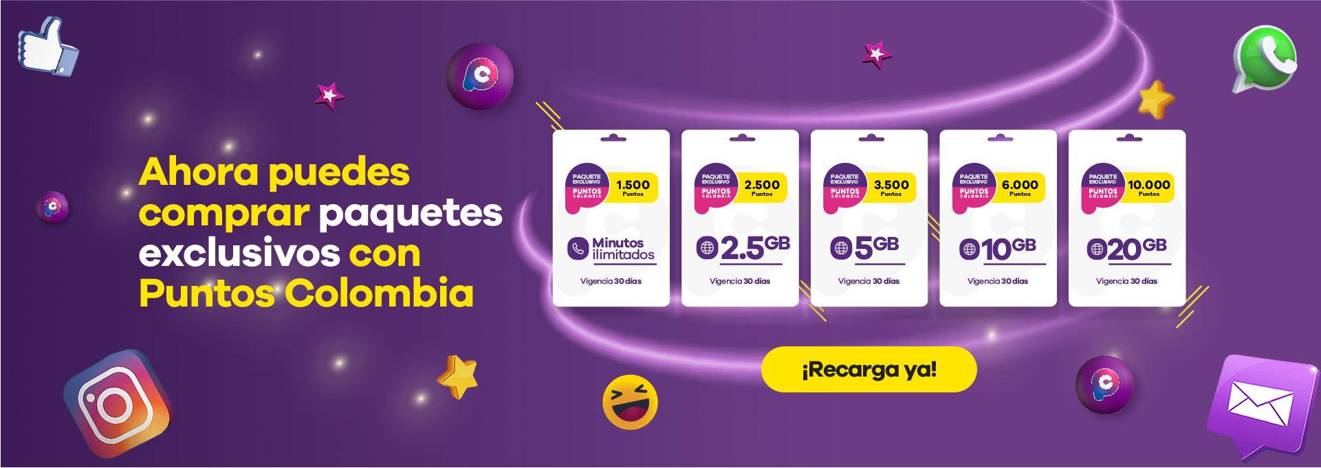 ahora puedes comprar paquetes exclusivos 