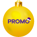 Bola Navidad Promo Dorada