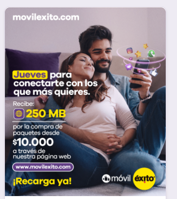 jueves para conectar con los que mas quieres