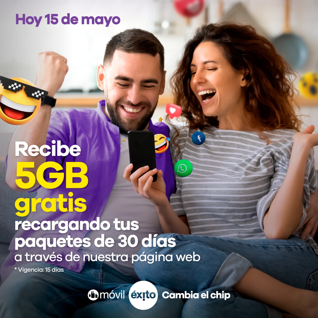 Oferta 5 GB - 15 de Mayo
