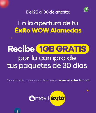 Oferta 1GB GRATIS