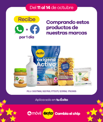 Comprando estos productos de nuestras marcas