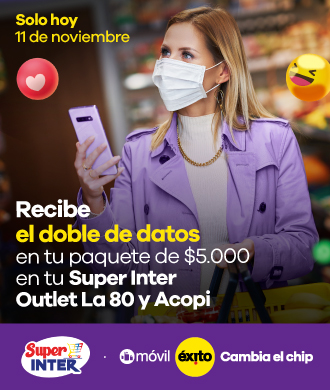 Doble de datos