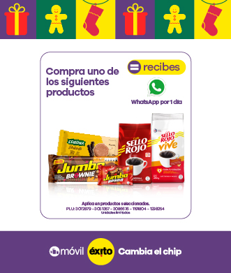 compra un producto de estas marcas y recibe whatsapp por un dia