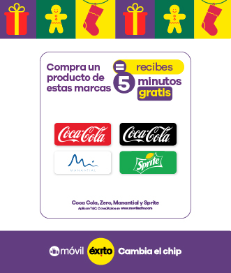 compra un producto de estas marcas y recibe 5 minutos gratis