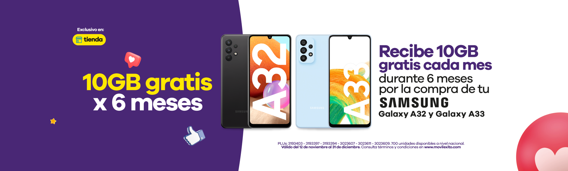 Banner oferta Samsung dekstop
