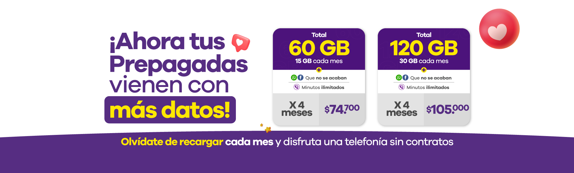 Banner prepagadas 60GB