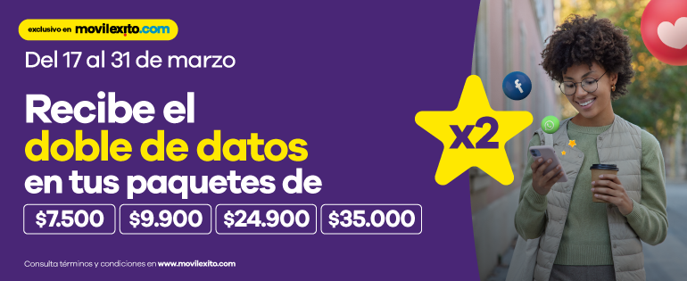 Banner Datos X2 17 al 31 de Marzo mobile