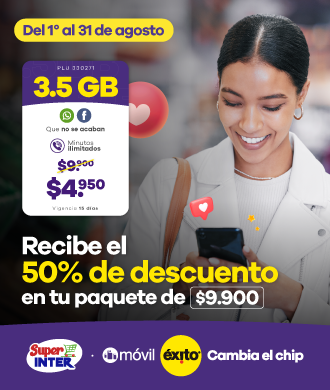 Super Inter 50% - $9.900 Agosto