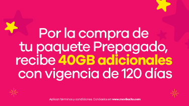 Prepagadas 40GB - DDPE 2023 Mobile