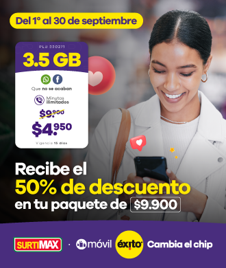 Legales 50% - 9.900 Surtimax Septiembre
