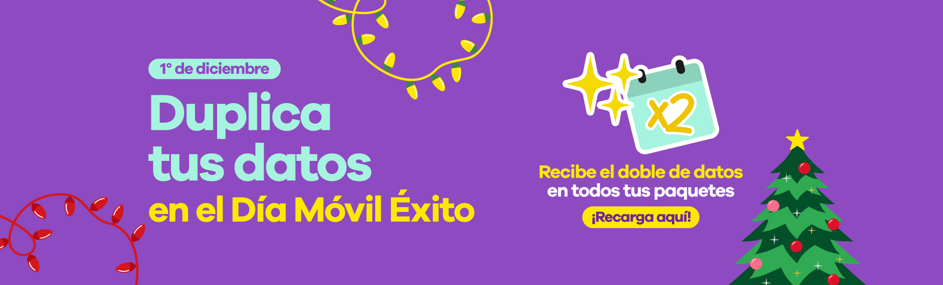 Banner Día Móvil Éxito Diciembre 2023 Desktop