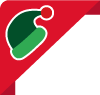 Etiqueta Navidad Gorro