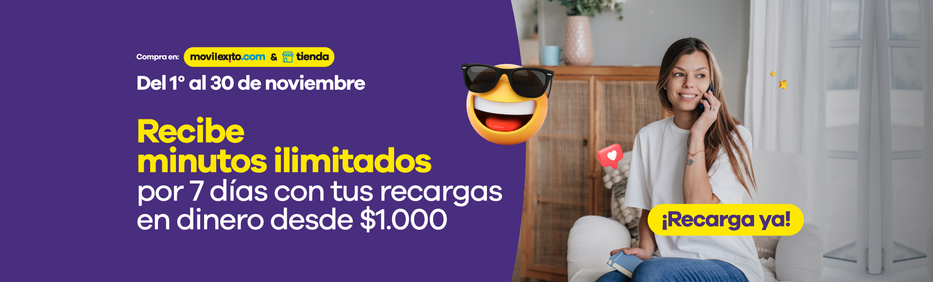 Banner Recarga Abierta $1.000 Noviembre Desktop