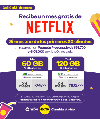 Legales Prepagadas Netfilx Enero 2023