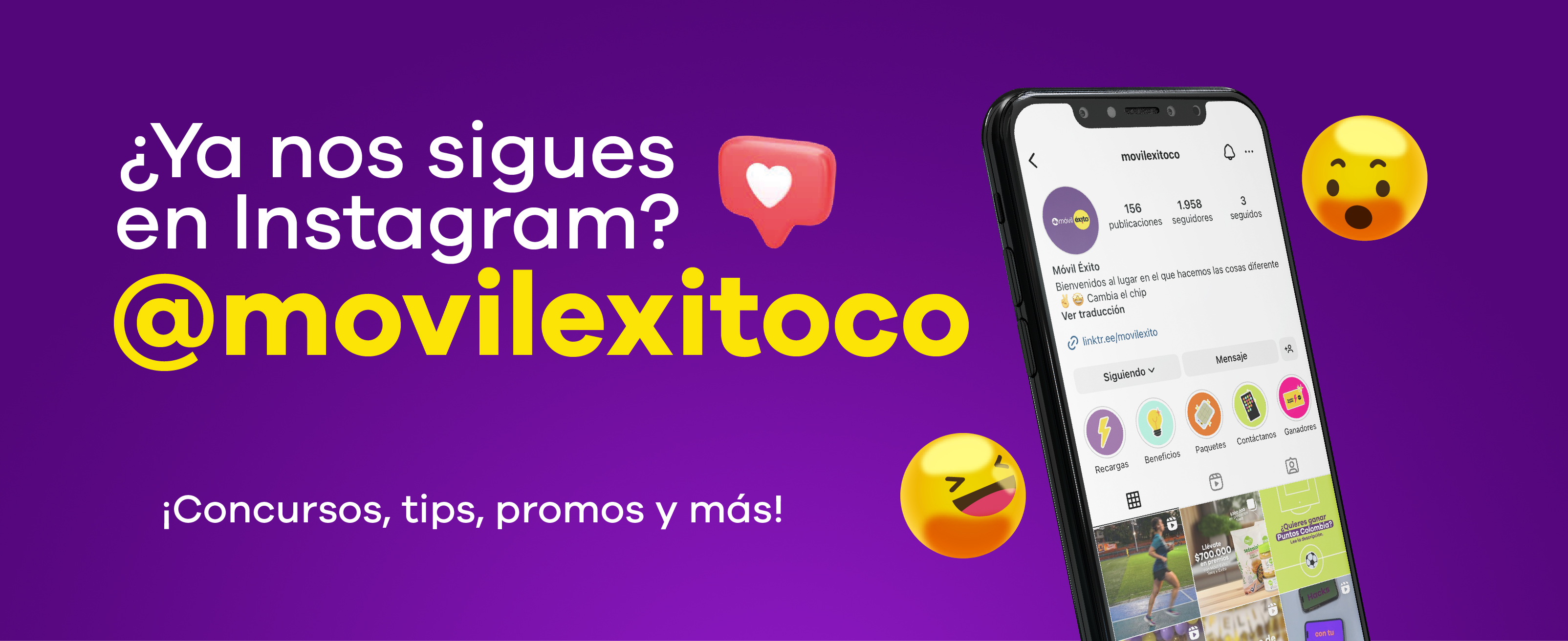 Banner Instagram Mobile