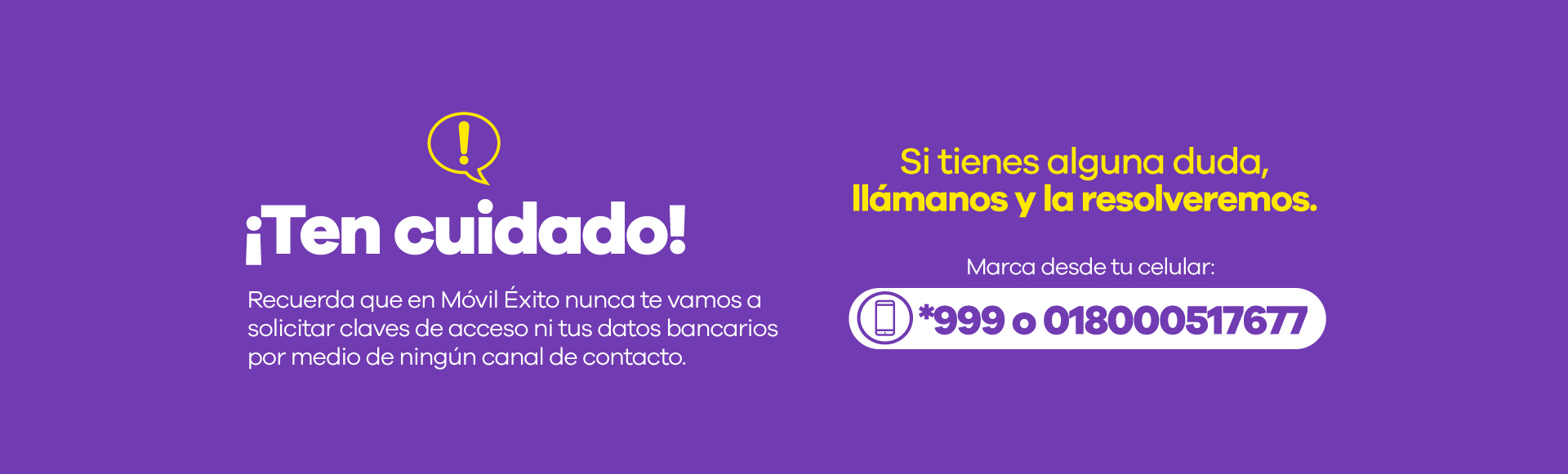 Banner Antifraude Desktop
