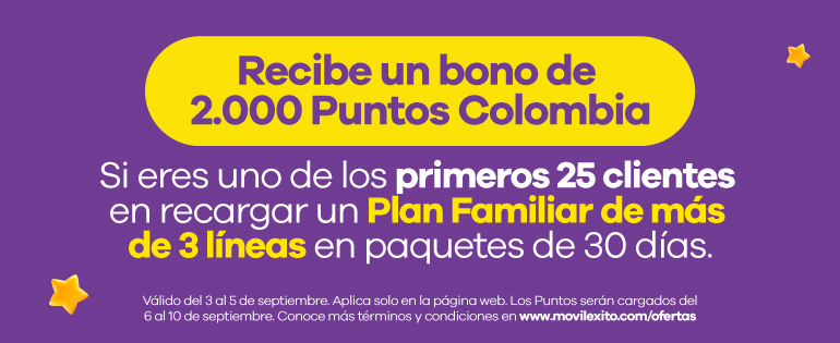 Banner 2.000 PCO Plan Familiar Mobile