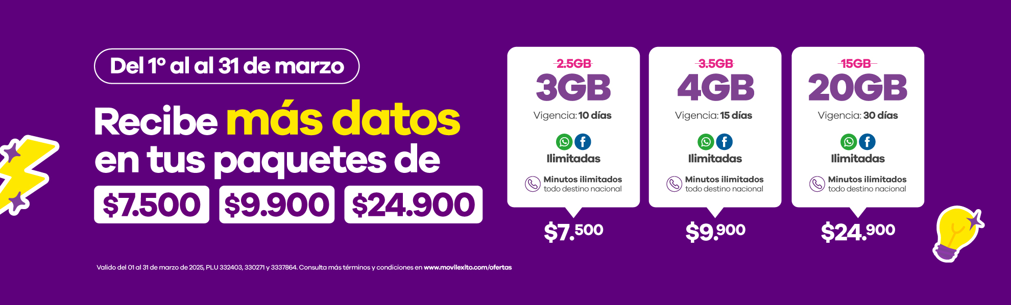 Banner Oferta Web Marzo 2025 Desktop