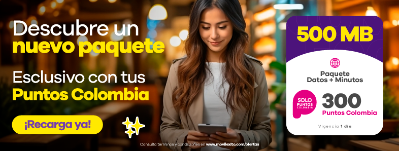 Banner Paquete 300 PCO 500MB Mobile