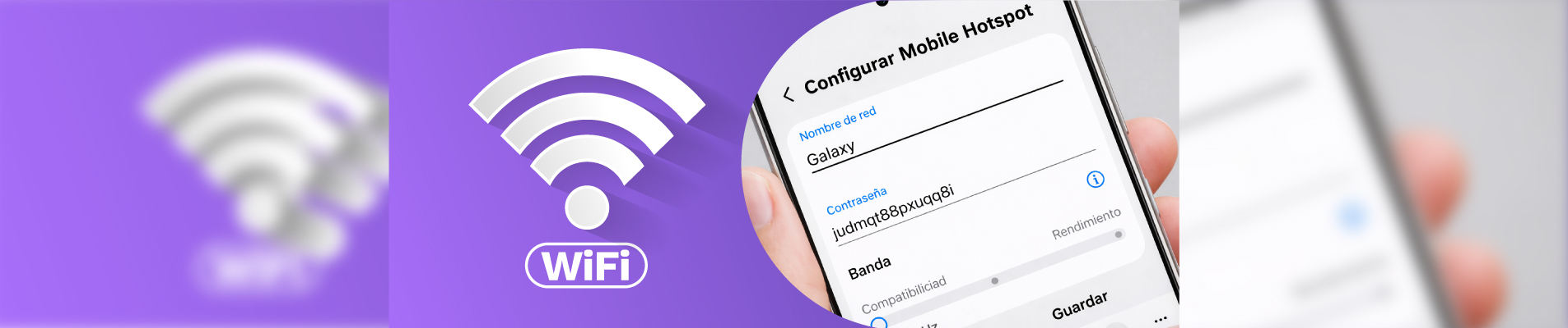 Cómo saber la contraseña para compartir datos