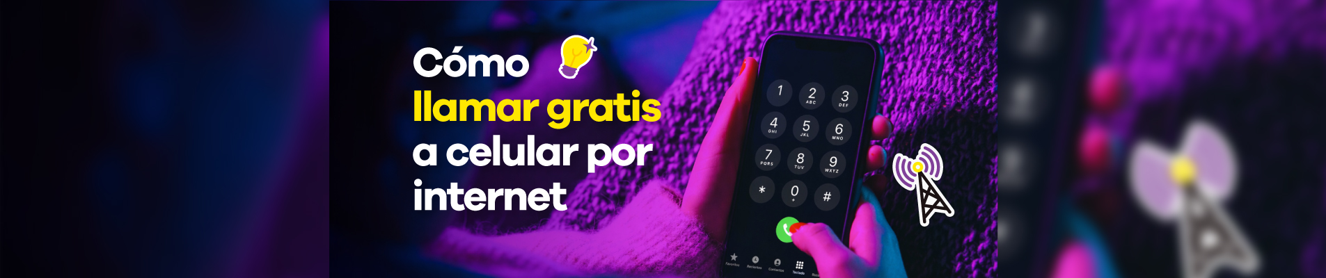 cómo llamar desde internet