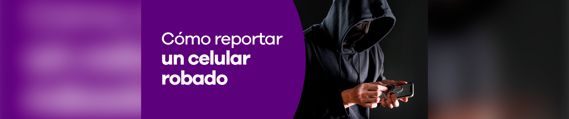 Cómo reportar un celular robado